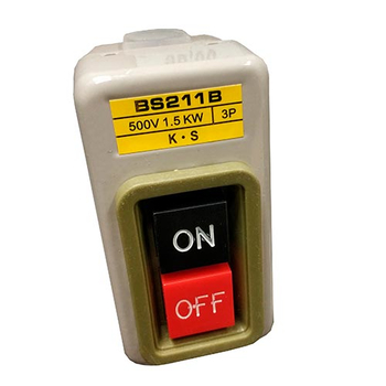 Пост кнопочный BS211B 3P 6A Энергия - Электрика, НВА - Устройства управления и сигнализации - Посты кнопочные и боксы - Магазин сварочных аппаратов, сварочных инверторов, мотопомп, двигателей для мотоблоков ПроЭлектроТок